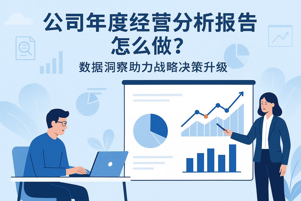公司年度经营分析报告怎么做？数据洞察助力战略决策升级