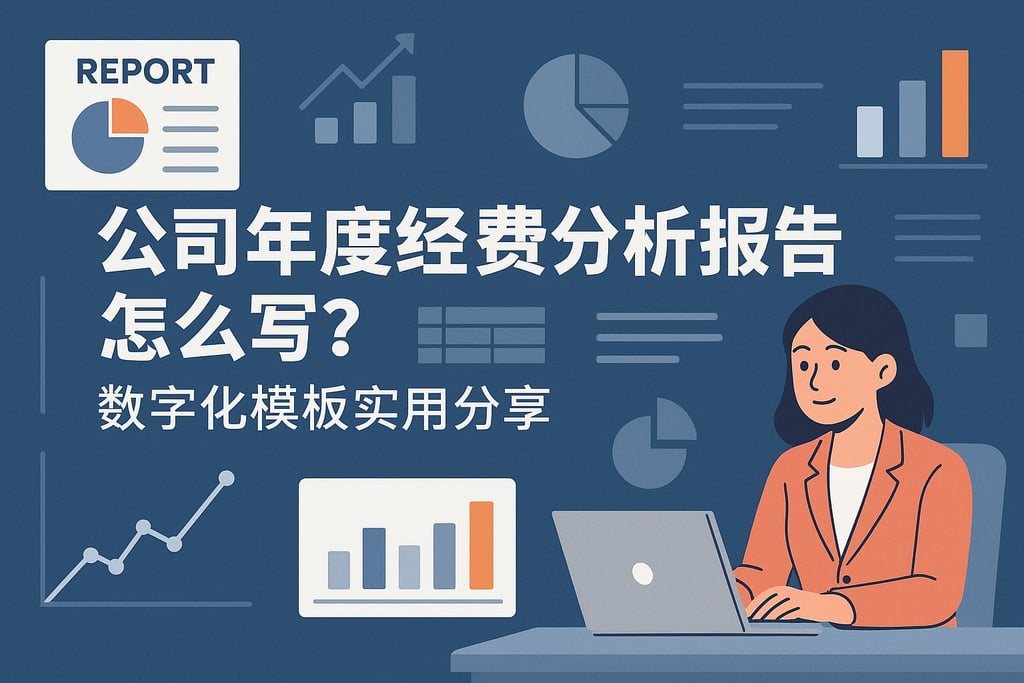 公司年度经营分析报告怎么写？数字化模板实用分享