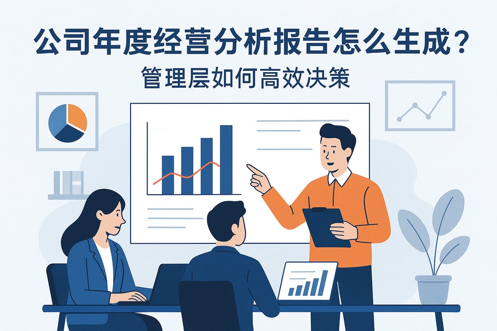 公司年度经营分析报告怎么生成？管理层如何高效决策