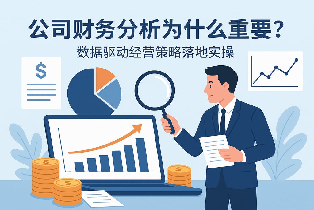 公司财务分析为什么重要？数据驱动经营策略落地实操