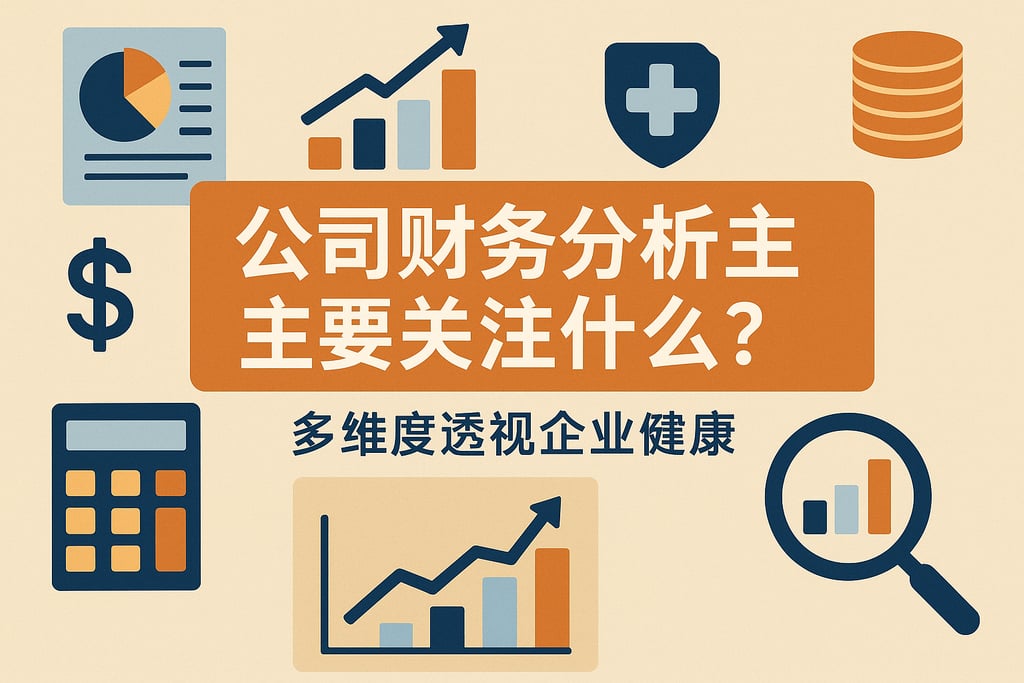 公司财务分析主要关注什么？多维度透视企业健康