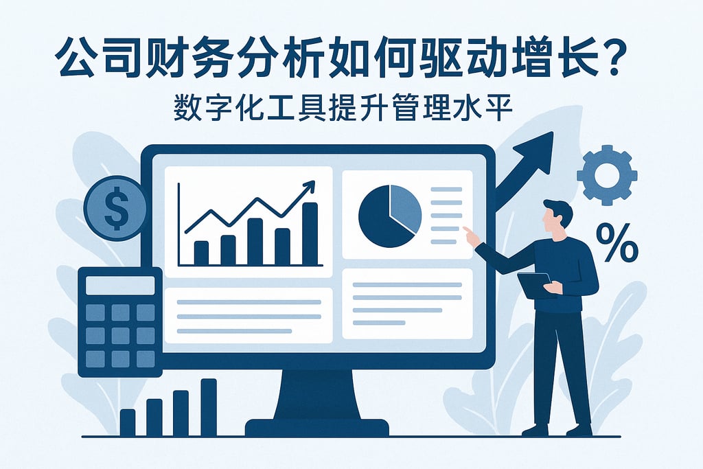 公司财务分析如何驱动增长？数字化工具提升管理水平