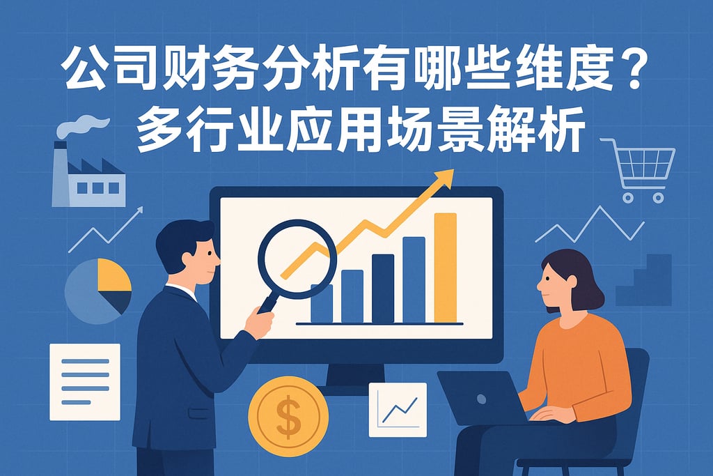 公司财务分析有哪些维度？多行业应用场景解析