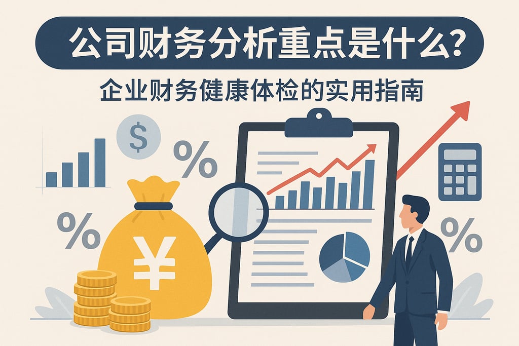 公司财务分析重点是什么？企业财务健康体检的实用指南