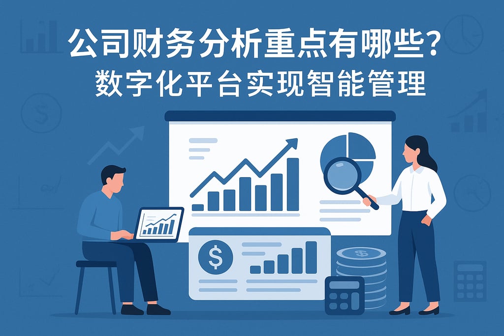公司财务分析重点有哪些？数字化平台实现智能管理