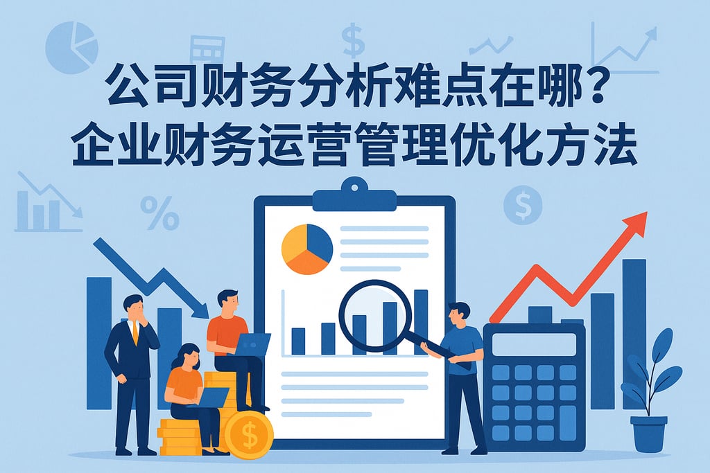 公司财务分析难点在哪？企业财务运营管理优化方法