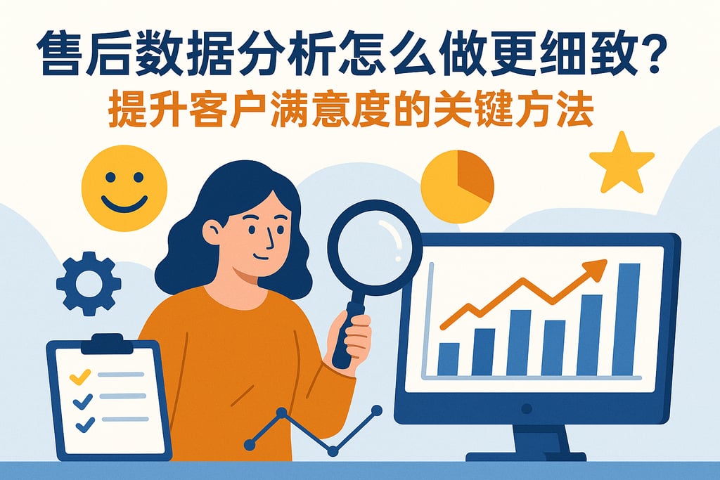 售后数据分析怎么做更细致？提升客户满意度的关键方法