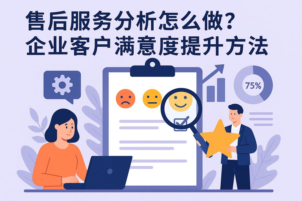 售后服务分析怎么做？企业客户满意度提升方法