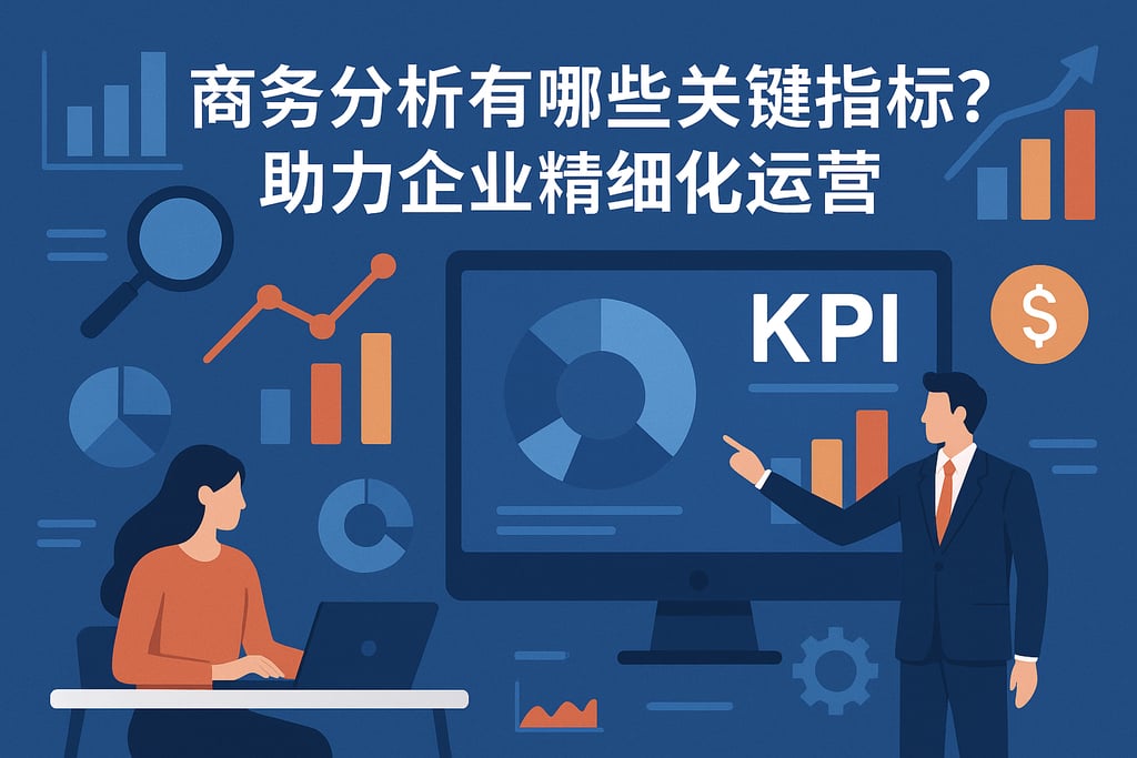 商务分析有哪些关键指标？助力企业精细化运营