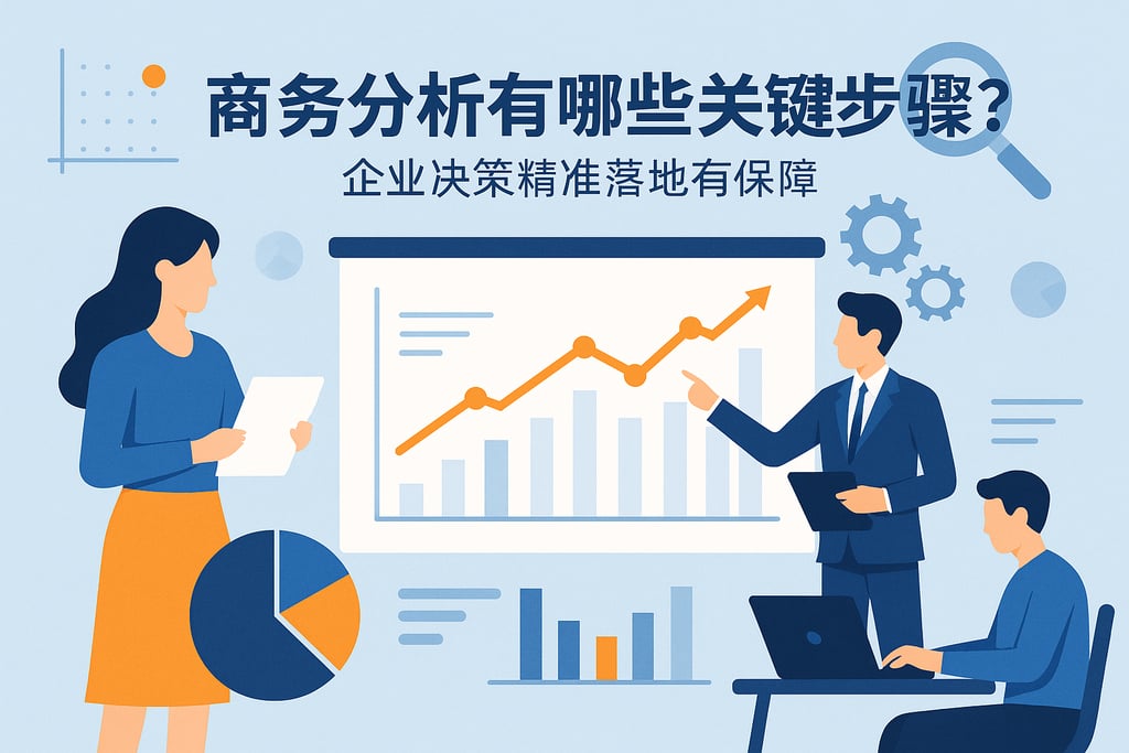 商务分析有哪些关键步骤？企业决策精准落地有保障