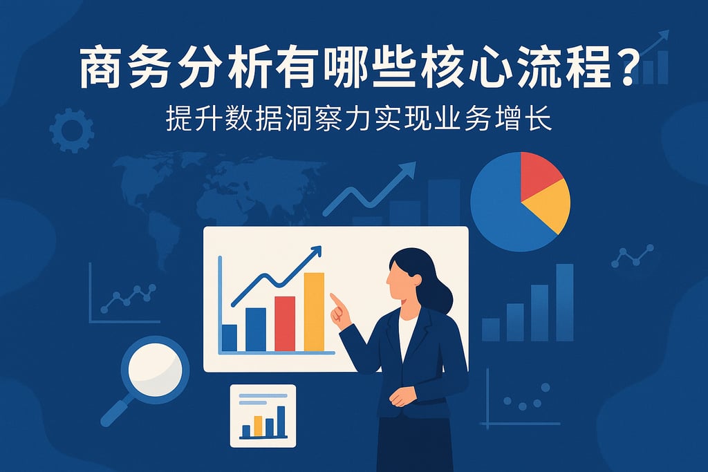 商务分析有哪些核心流程？提升数据洞察力实现业务增长