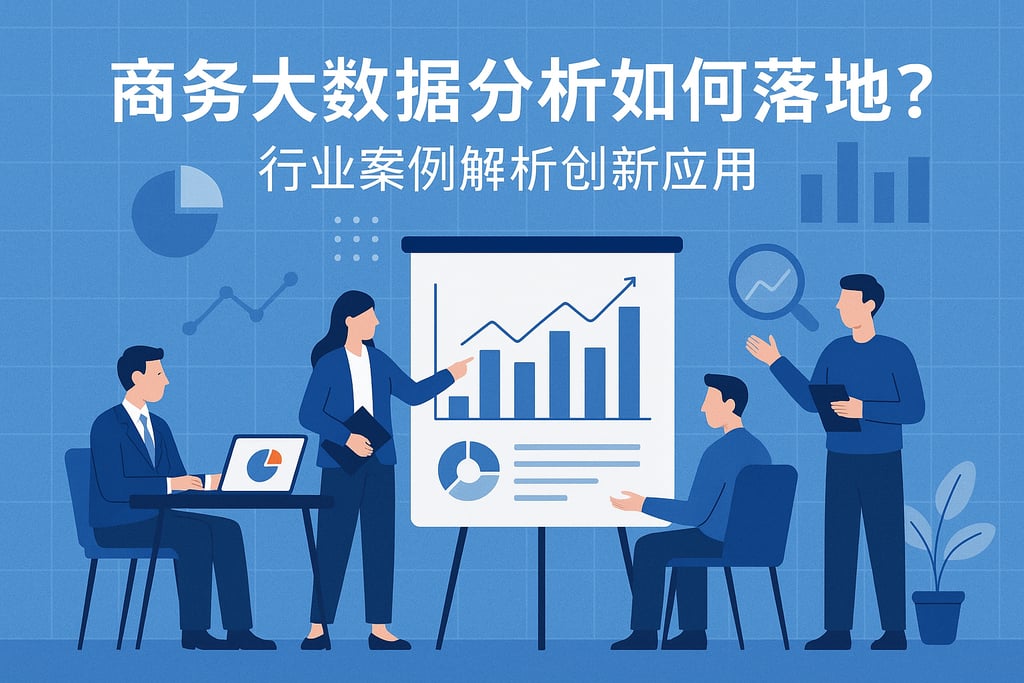 商务大数据分析如何落地？行业案例解析创新应用