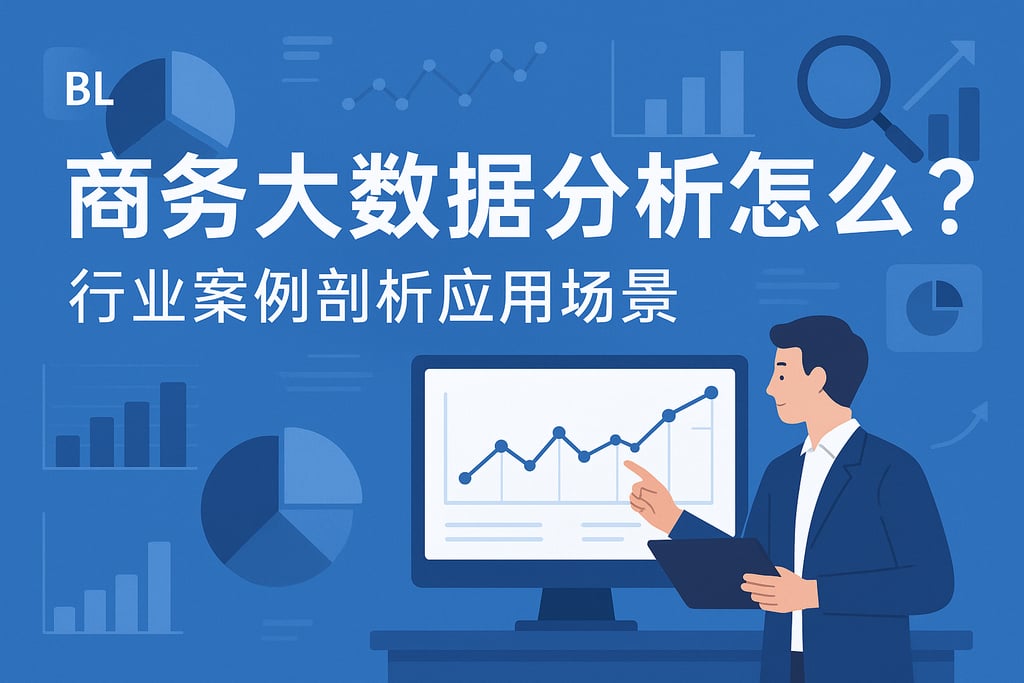 商务大数据分析怎么做？行业案例剖析应用场景