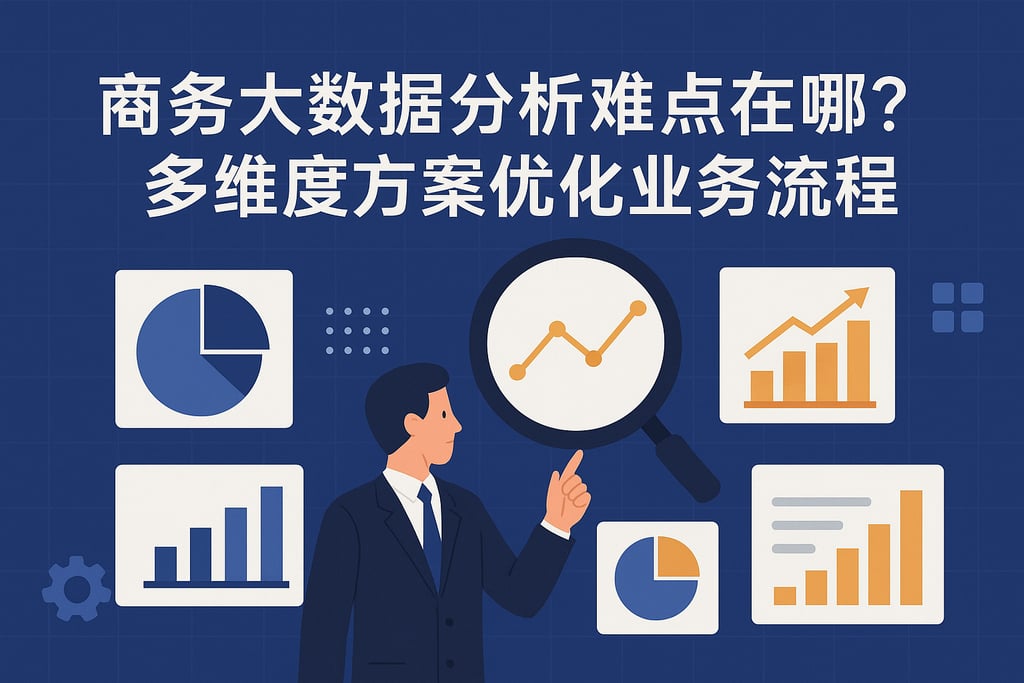 商务大数据分析难点在哪？多维度方案优化业务流程