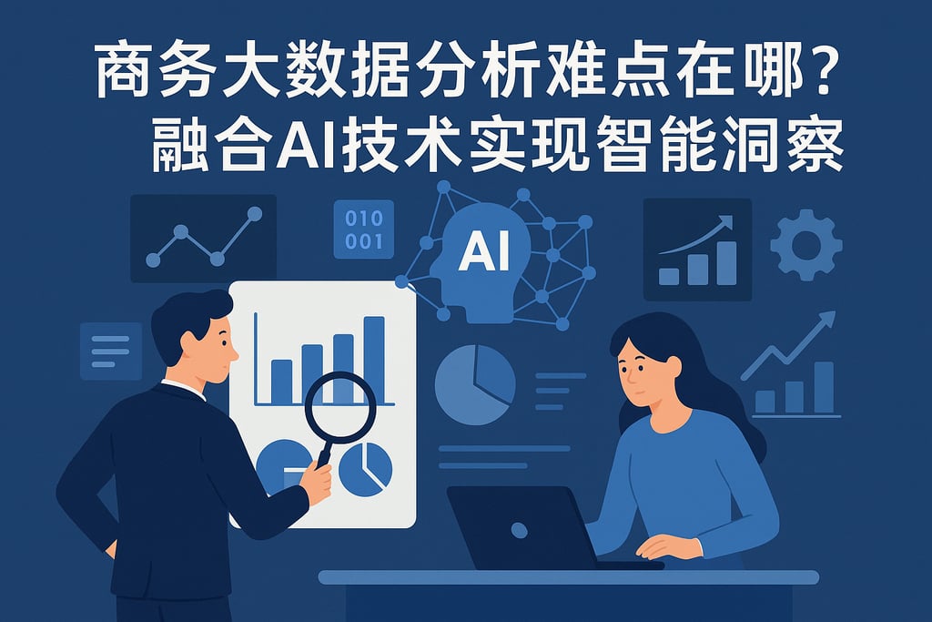 商务大数据分析难点在哪？融合AI技术实现智能洞察