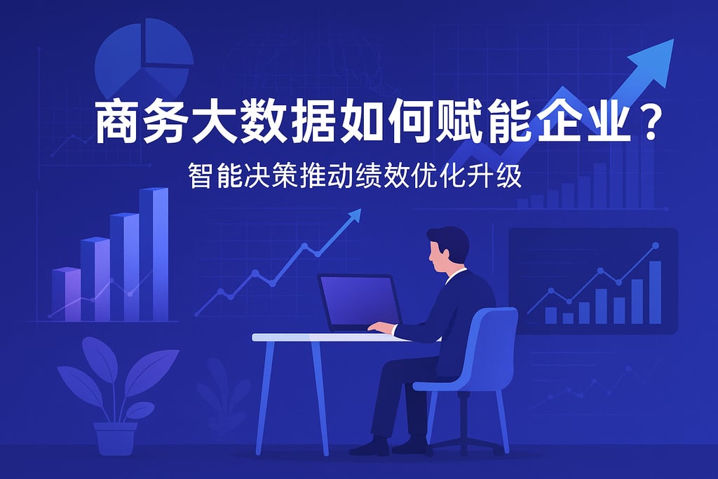 商务大数据如何赋能企业？智能决策推动绩效优化升级