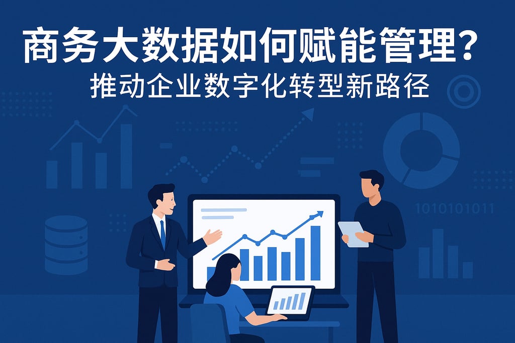 商务大数据如何赋能管理？推动企业数字化转型新路径