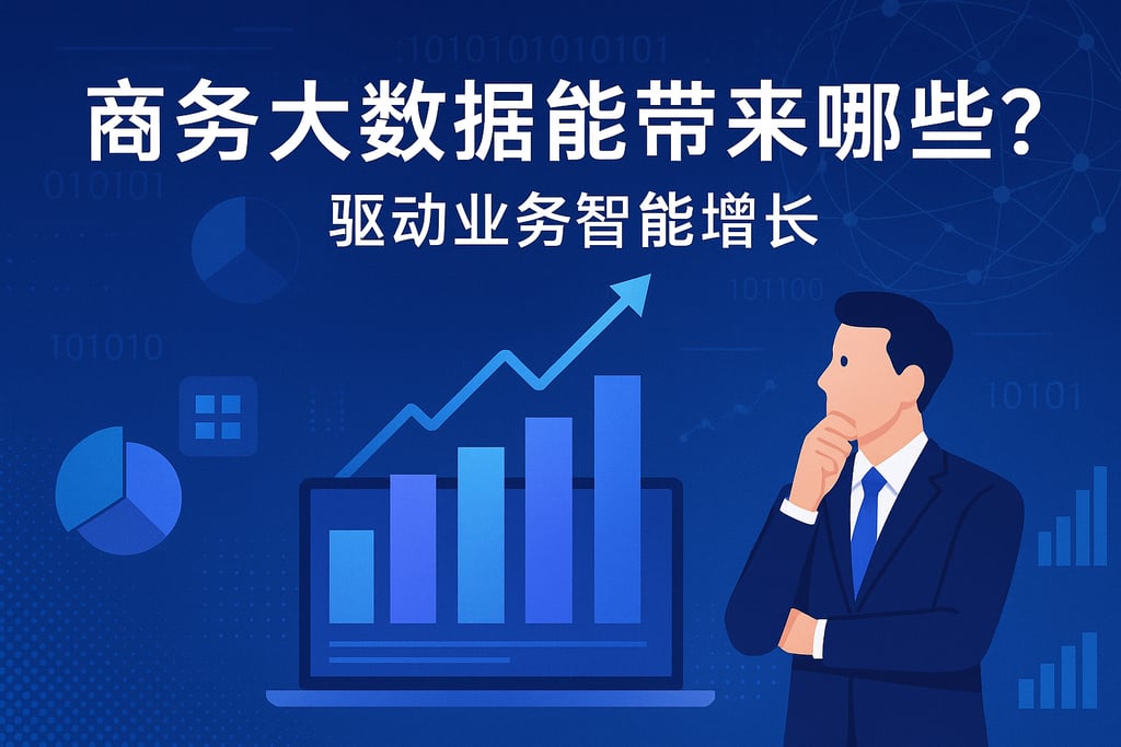 商务大数据能带来哪些价值？驱动业务智能增长