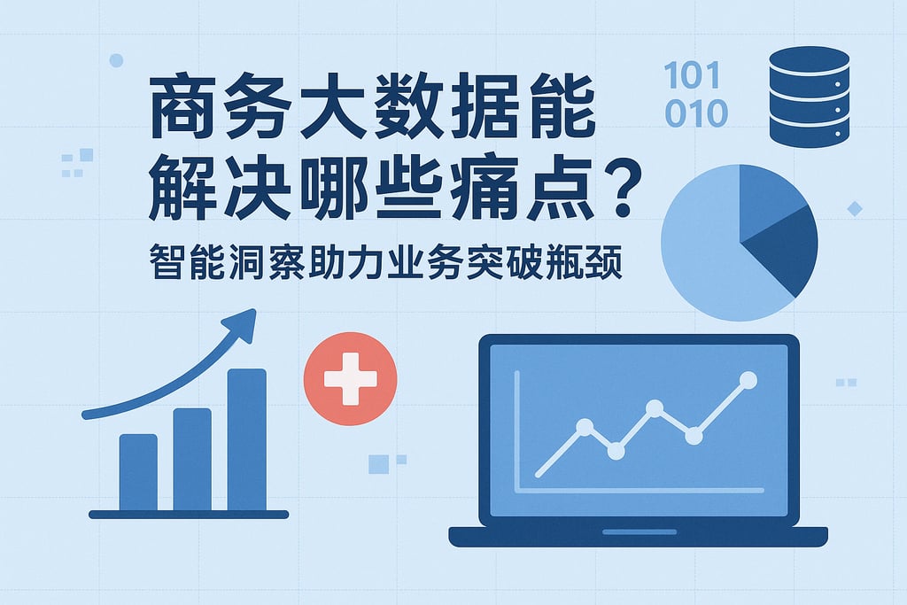 商务大数据能解决哪些痛点？智能洞察助力业务突破瓶颈