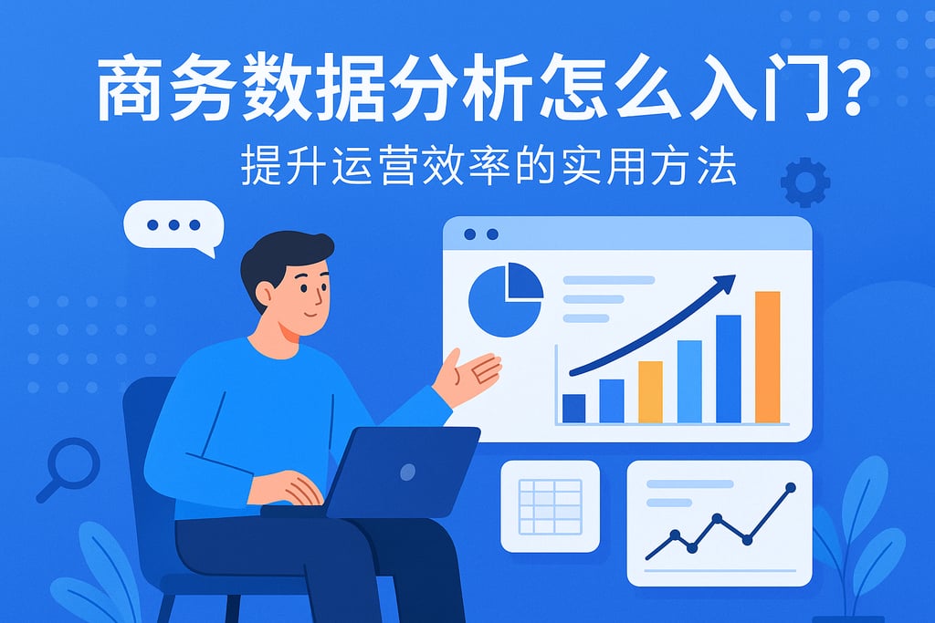 商务数据分析怎么入门？提升运营效率的实用方法