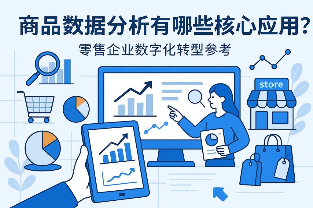 商品数据分析有哪些核心应用？零售企业数字化转型参考