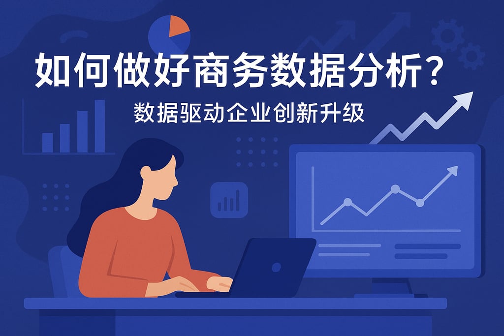 如何做好商务数据分析？数据驱动企业创新升级