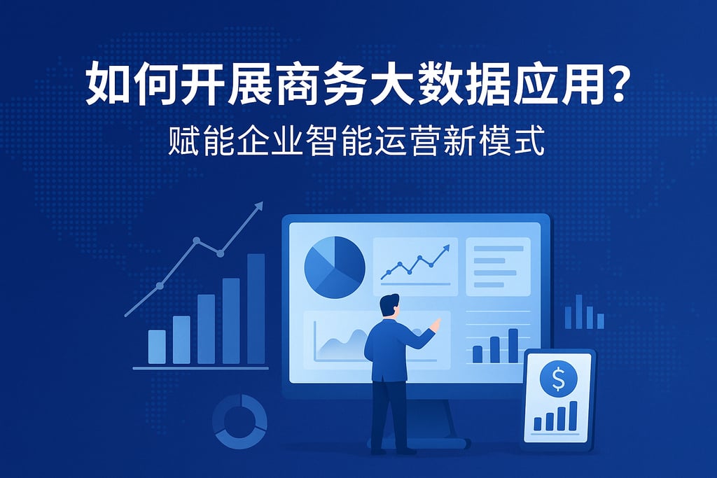 如何开展商务大数据应用？赋能企业智能运营新模式