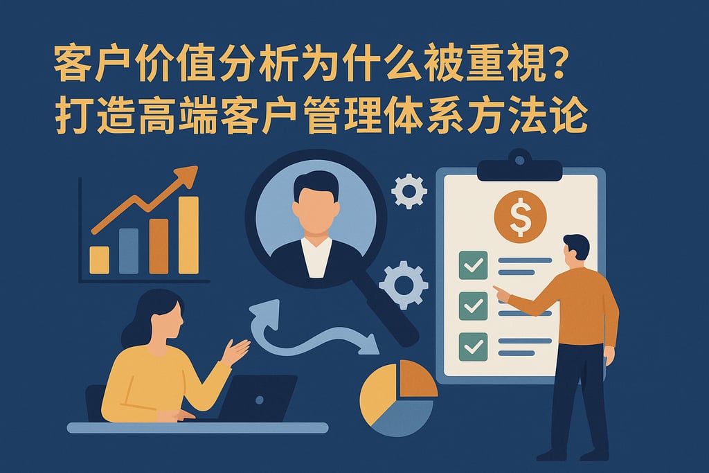 客户价值分析为什么被重视？打造高端客户管理体系方法论