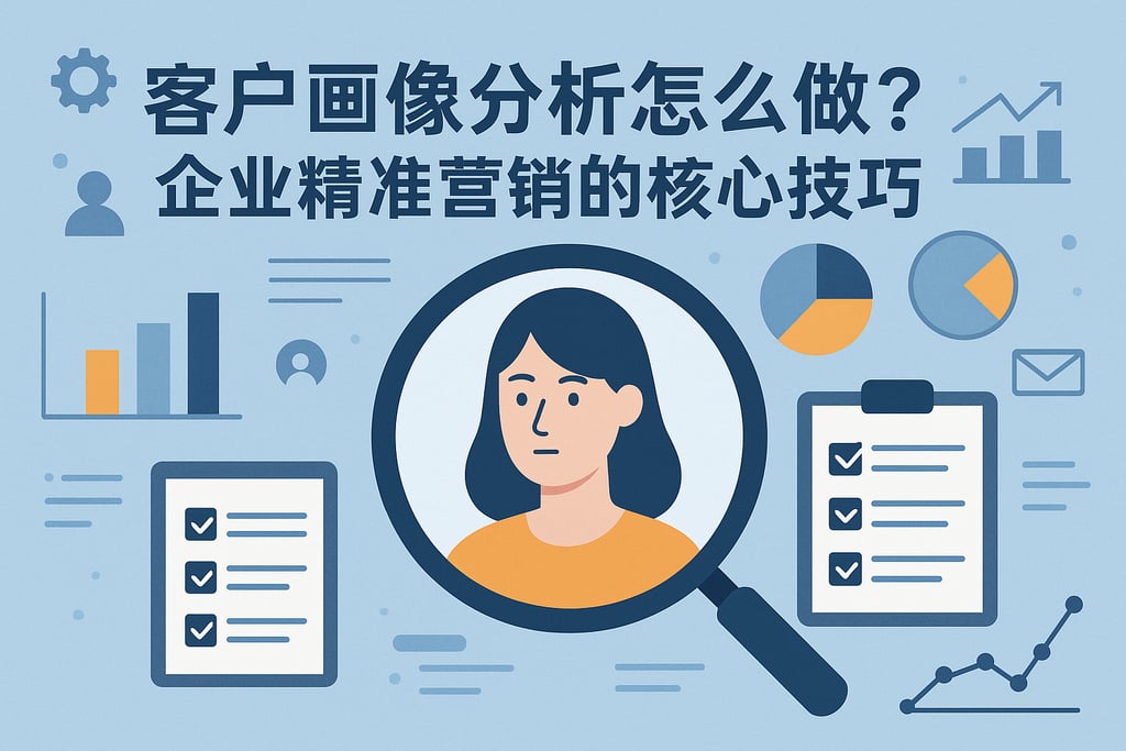 客户画像分析怎么做？企业精准营销的核心技巧