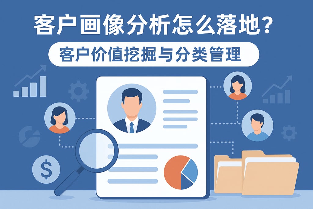 客户画像分析怎么落地？客户价值挖掘与分类管理