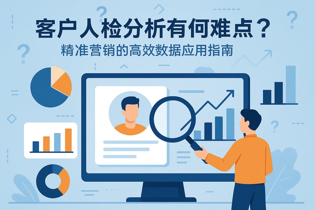 客户画像分析有何难点？精准营销的高效数据应用指南