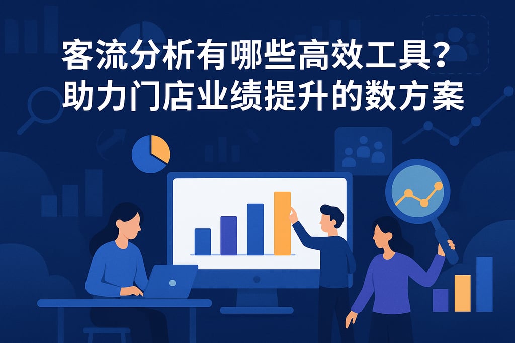 客流分析有哪些高效工具？助力门店业绩提升的数据方案