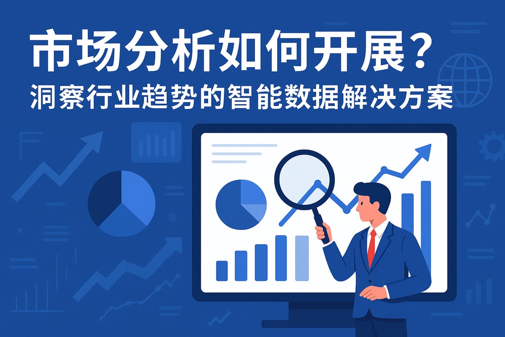 市场分析如何开展？洞察行业趋势的智能数据解决方案
