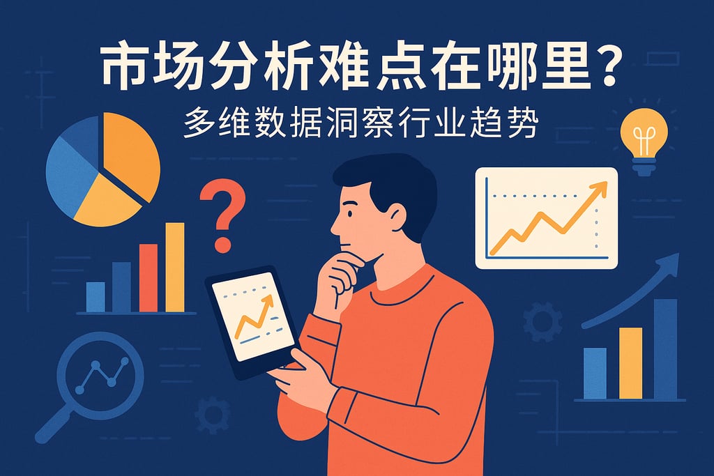 市场分析难点在哪里？多维数据洞察行业趋势