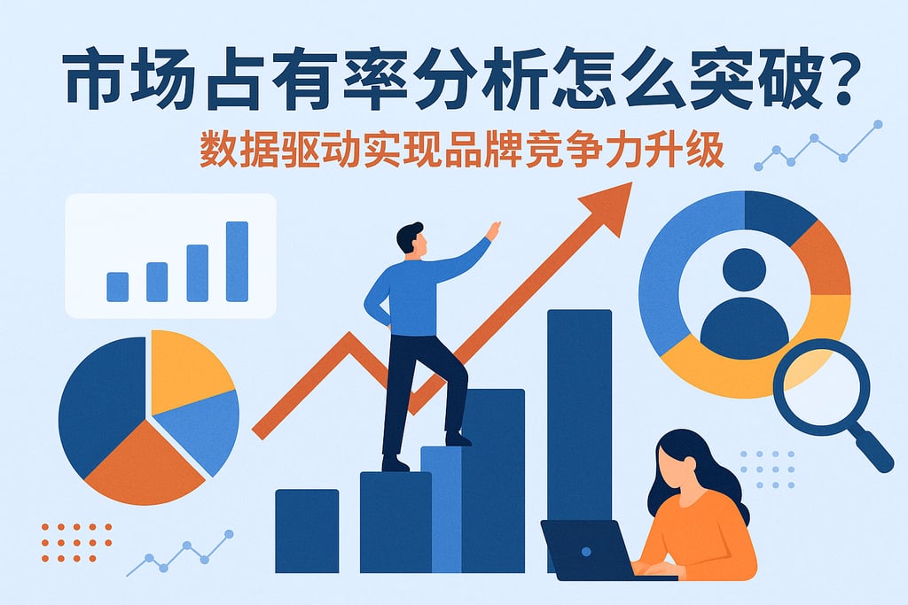 市场占有率分析怎么突破？数据驱动实现品牌竞争力升级