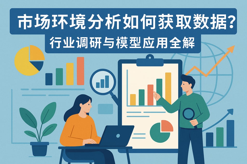 市场环境分析如何获取数据？行业调研与模型应用全解