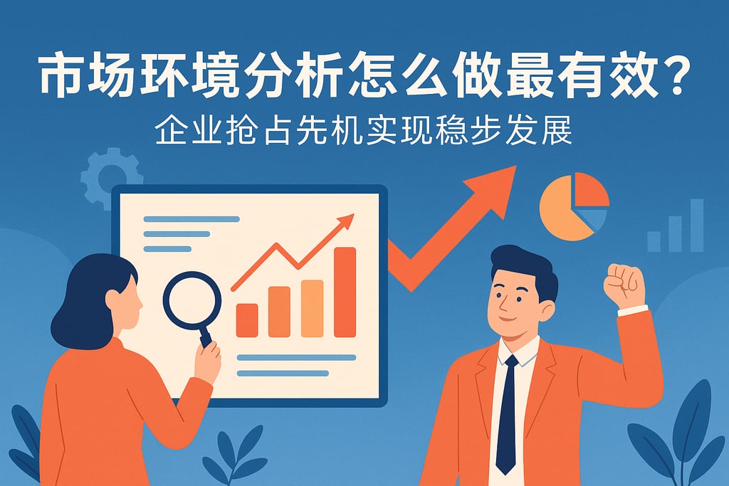 市场环境分析怎么做最有效？企业抢占先机实现稳步发展