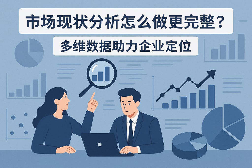 市场现状分析怎么做更完整？多维数据助力企业定位