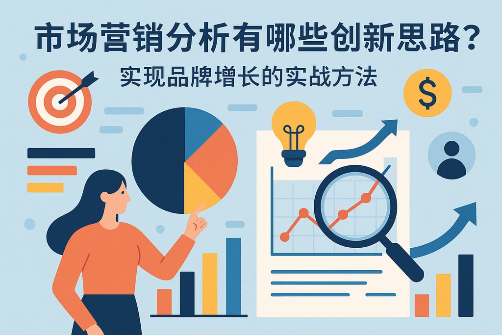 市场营销分析有哪些创新思路？实现品牌增长的实战方法