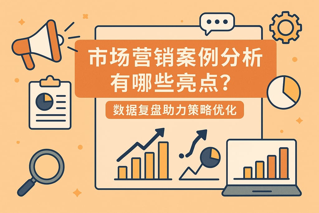 市场营销案例分析有哪些亮点？数据复盘助力策略优化