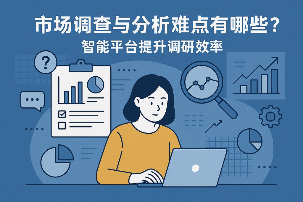 市场调查与分析难点有哪些？智能平台提升调研效率