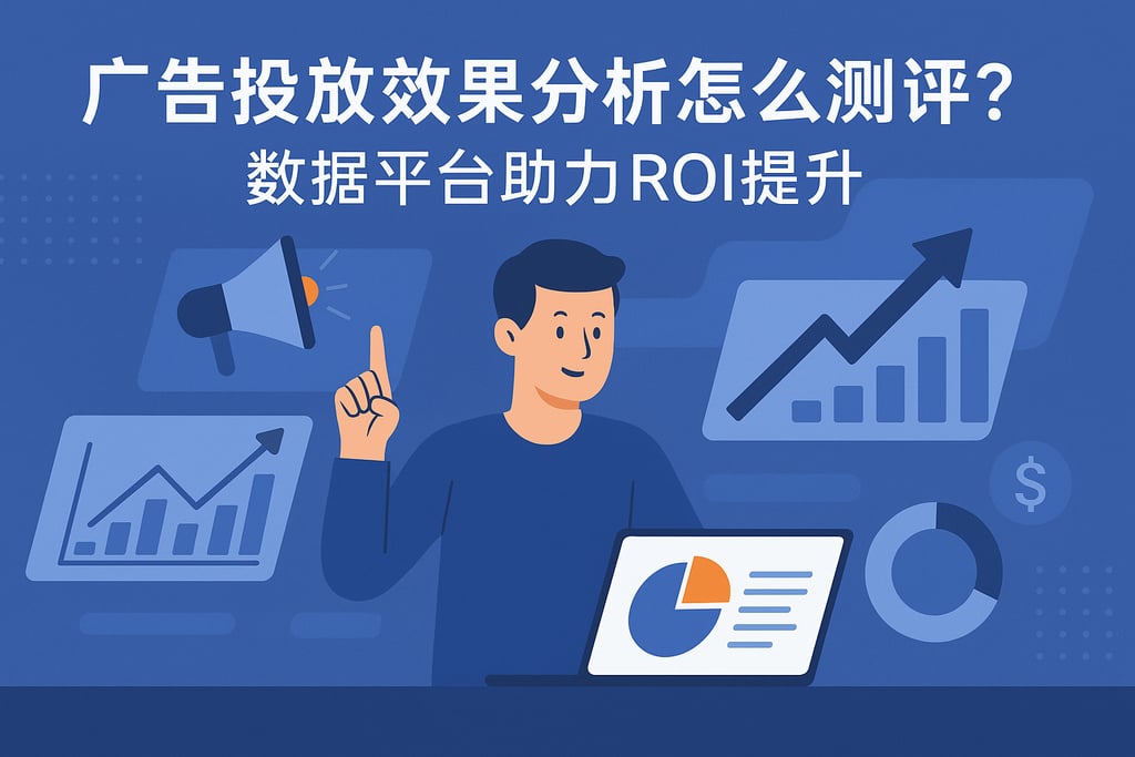 广告投放效果分析怎么测评？数据平台助力ROI提升