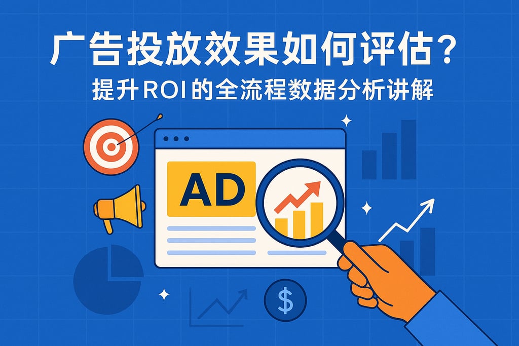 广告投放效果如何评估？提升ROI的全流程数据分析讲解