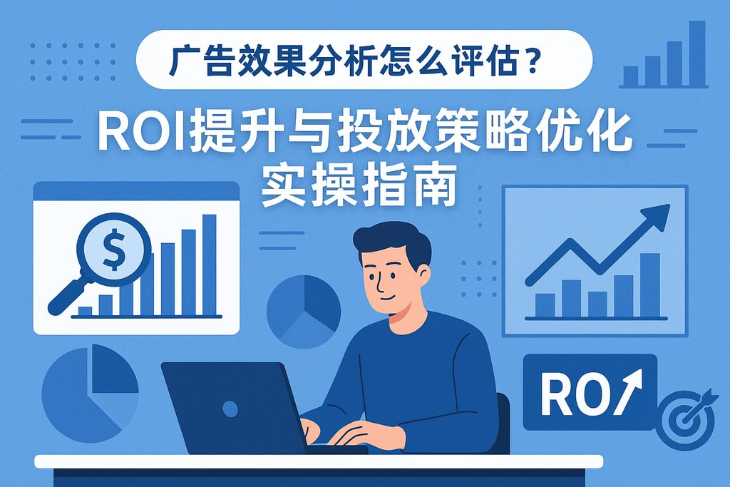 广告效果分析怎么评估？ROI提升与投放策略优化实操指南