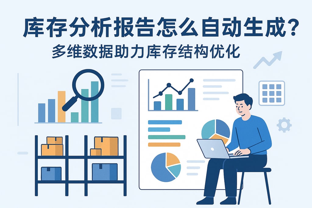 库存分析报告怎么自动生成？多维数据助力库存结构优化