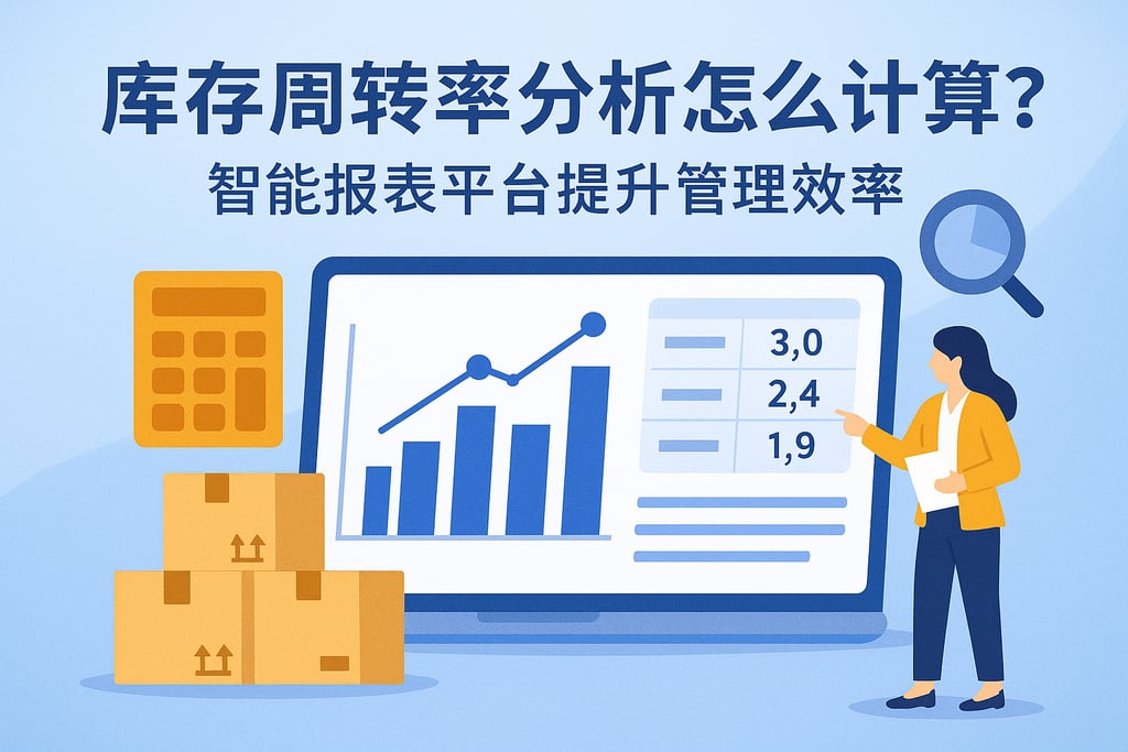 库存周转率分析怎么计算？智能报表平台提升管理效率