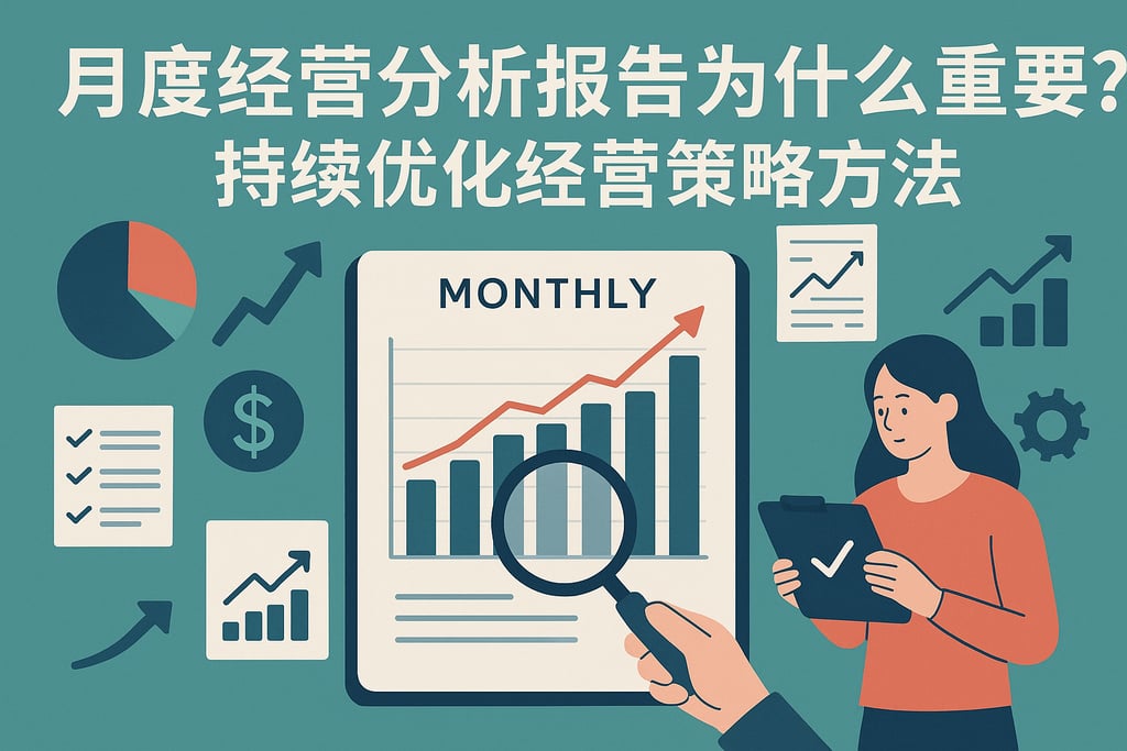 月度经营分析报告为什么重要？持续优化经营策略的方法