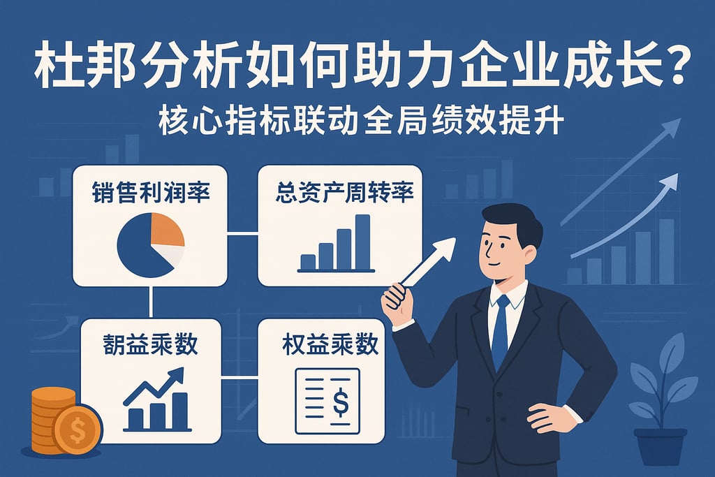 杜邦分析如何助力企业成长？核心指标联动全局绩效提升