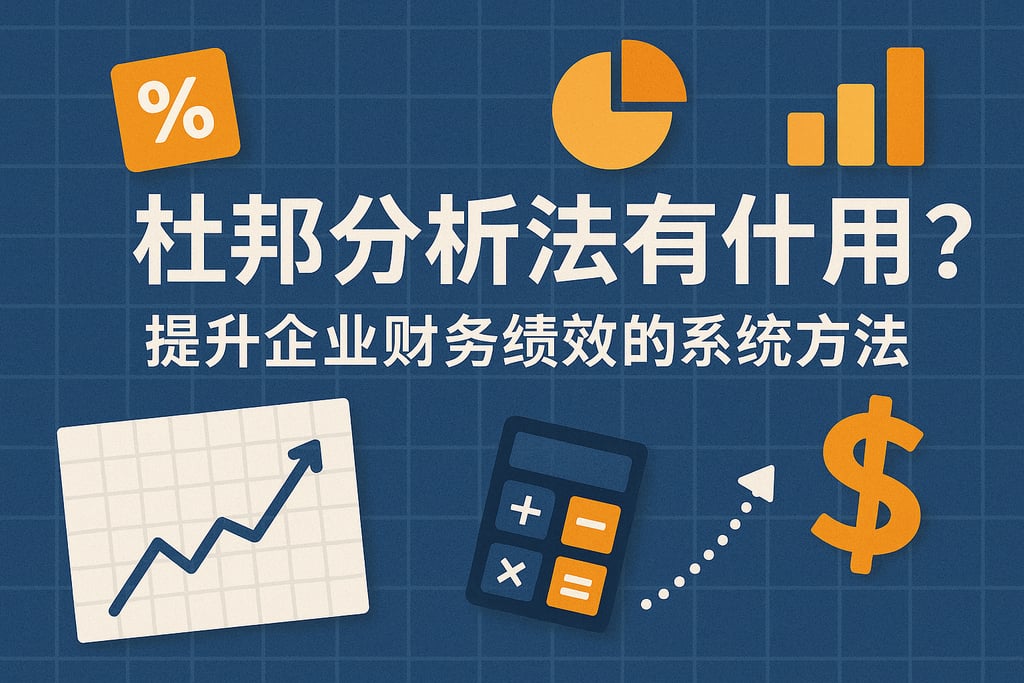 杜邦分析法有什么用？提升企业财务绩效的系统方法