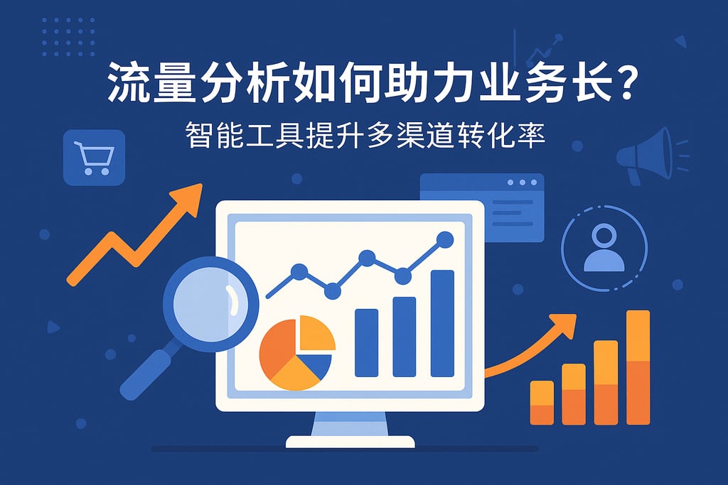 流量分析如何助力业务增长？智能工具提升多渠道转化率